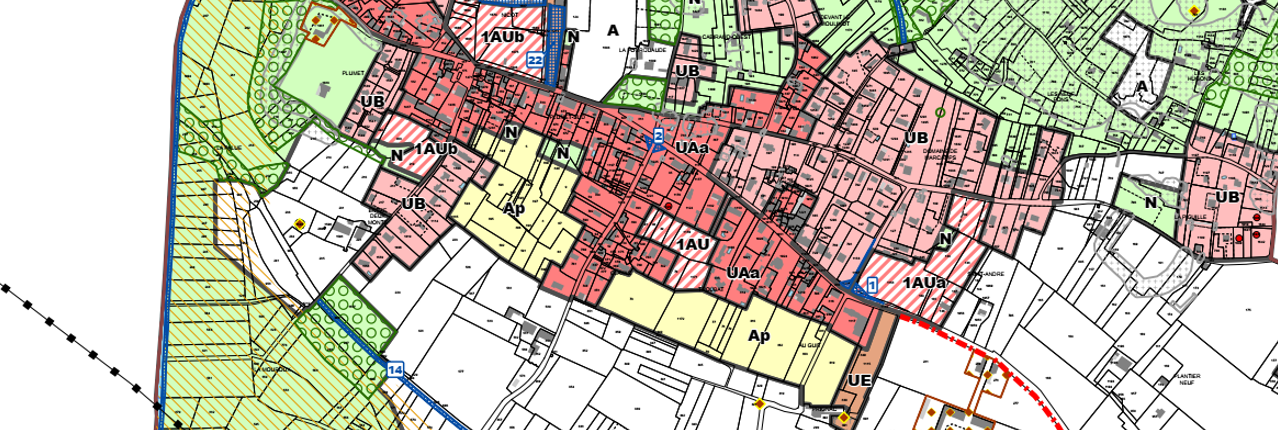 Carte interactive du cadastre